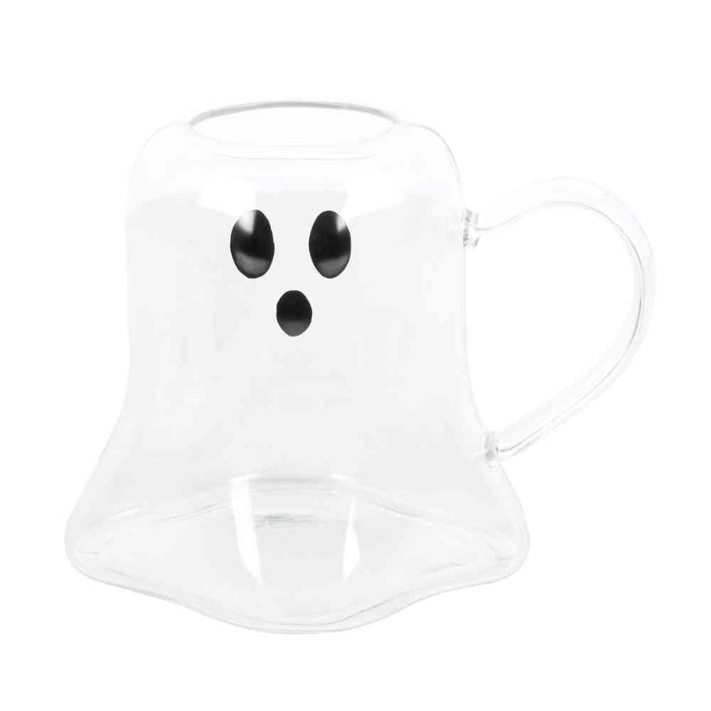 Something Different - Ghost Shaped Glass Tasse - Transparent